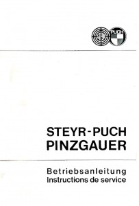 Manuel d'utilisation du Pinzgauer 710/712